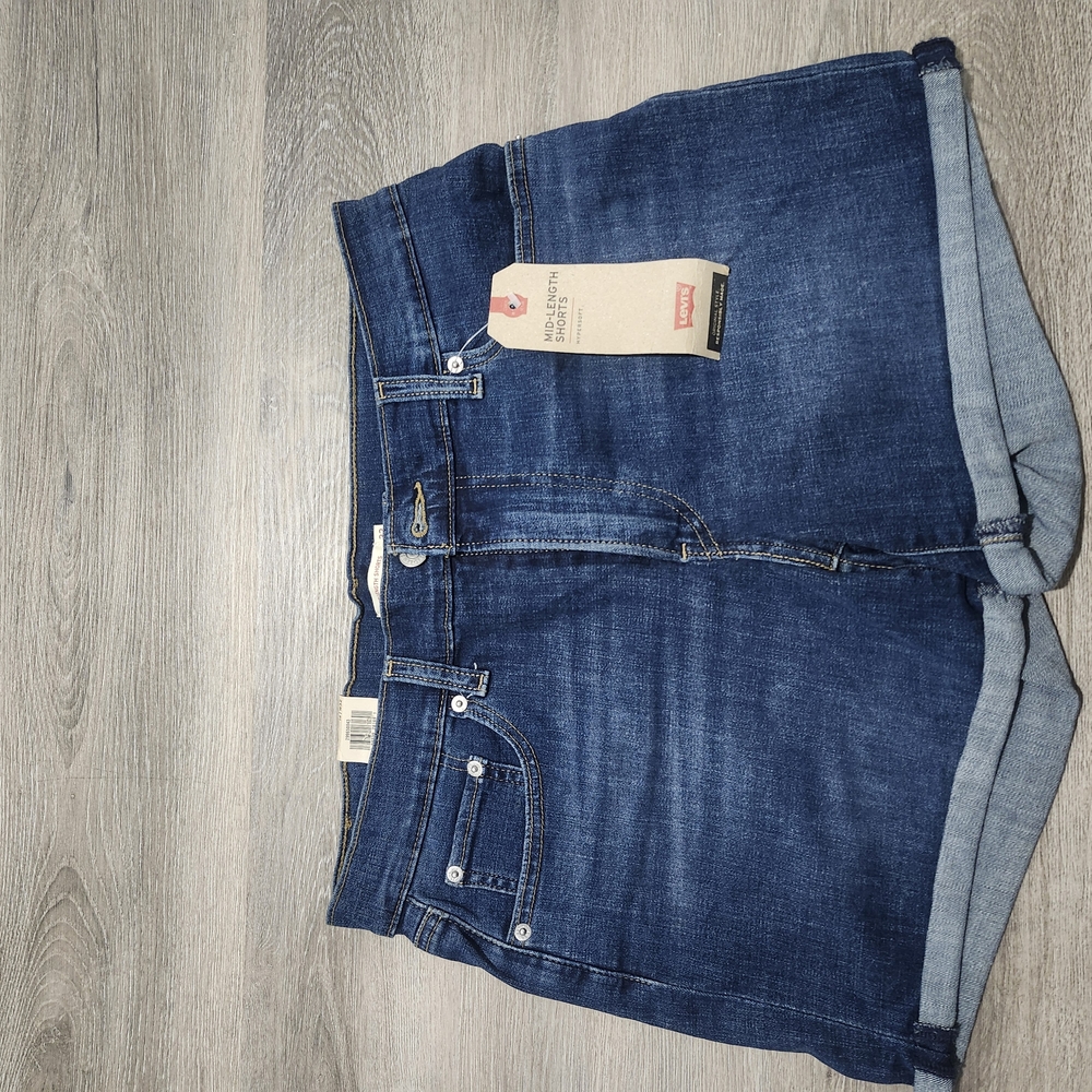 Levi's Blue Denim Shorts